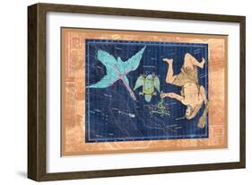 Cygnus, Vultur and Hercules-null-Framed Art Print