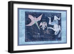 Cygnus, Vultur and Hercules-null-Framed Art Print