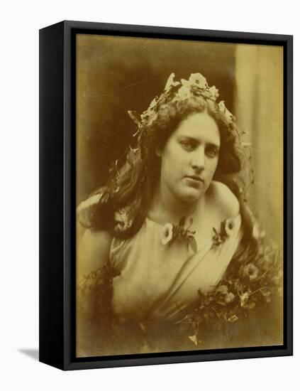 Cylene Wilson, C.1867-Julia Margaret Cameron-Framed Stretched Canvas