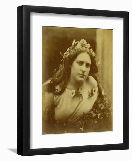 Cylene Wilson, C.1867-Julia Margaret Cameron-Framed Premium Giclee Print