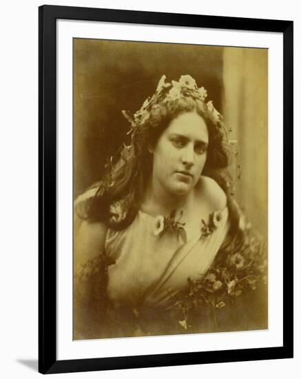 Cylene Wilson, C.1867-Julia Margaret Cameron-Framed Giclee Print