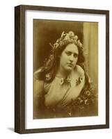 Cylene Wilson, C.1867-Julia Margaret Cameron-Framed Giclee Print