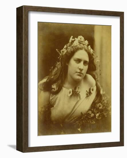 Cylene Wilson, C.1867-Julia Margaret Cameron-Framed Giclee Print