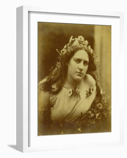 Cylene Wilson, C.1867-Julia Margaret Cameron-Framed Giclee Print