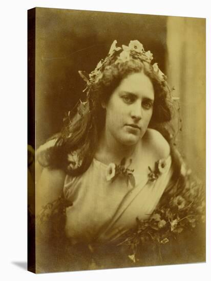 Cylene Wilson, C.1867-Julia Margaret Cameron-Stretched Canvas