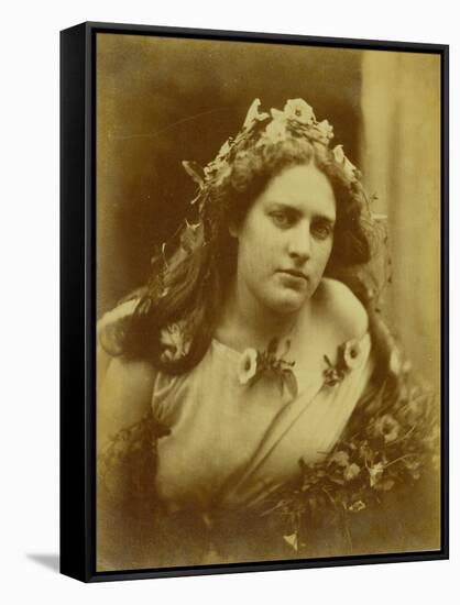 Cylene Wilson, C.1867-Julia Margaret Cameron-Framed Stretched Canvas