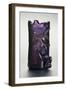 Cylindrical Vase in Violet Glass, 1890-1895-Ernesto Bertea-Framed Giclee Print
