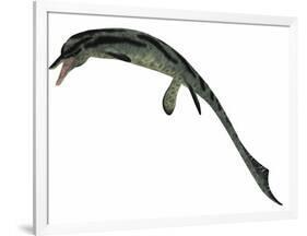 Cymbospondylus, an Early Ichthyosaur from the Triassic Period-null-Framed Art Print