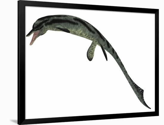 Cymbospondylus, an Early Ichthyosaur from the Triassic Period-null-Framed Art Print