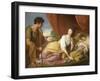 Cymon and Iphigenia, 1773-Benjamin West-Framed Giclee Print