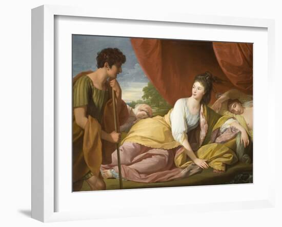 Cymon and Iphigenia, 1773-Benjamin West-Framed Giclee Print