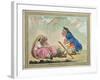 Cymon and Iphigenia, Published by Hannah Humphrey in 1796-James Gillray-Framed Giclee Print