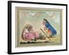 Cymon and Iphigenia, Published by Hannah Humphrey in 1796-James Gillray-Framed Giclee Print