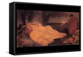 Cymon and Iphigenia-Frederick Leighton-Framed Stretched Canvas