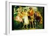 Cymon and Iphigenia-John Everett Millais-Framed Art Print