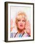 CYNDI LAUPER. "vibes" [1988], directed by KEN KWAPIS.-null-Framed Photographic Print