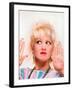 CYNDI LAUPER. "vibes" [1988], directed by KEN KWAPIS.-null-Framed Photographic Print