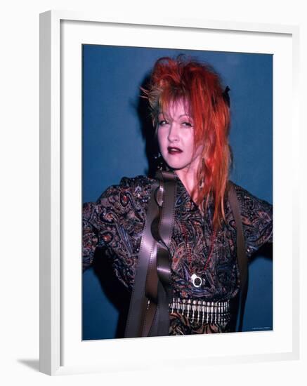 Cyndi Lauper-null-Framed Premium Photographic Print