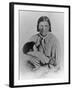 Cynthia Ann Parker with Her Daughter Prari Flower, C.1861-American Photographer-Framed Giclee Print