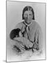 Cynthia Ann Parker with Her Daughter Prari Flower, C.1861-American Photographer-Mounted Giclee Print