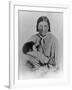 Cynthia Ann Parker with Her Daughter Prari Flower, C.1861-American Photographer-Framed Giclee Print