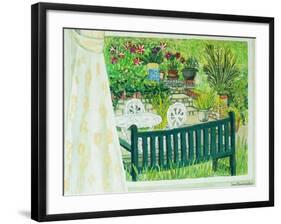 Cynthia's Garden, 2011-Joan Thewsey-Framed Giclee Print