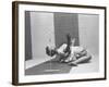 Cynthia Yuelue of Trinidad Dancing the Limbo at Party-Ralph Crane-Framed Photographic Print