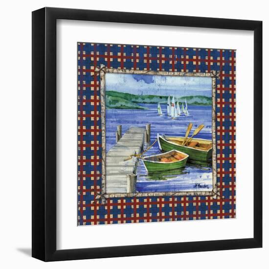 Cypress Lake I-Paul Brent-Framed Art Print