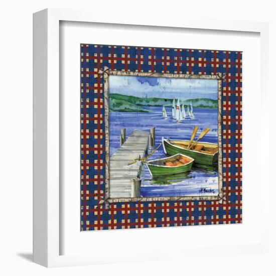 Cypress Lake I-Paul Brent-Framed Art Print