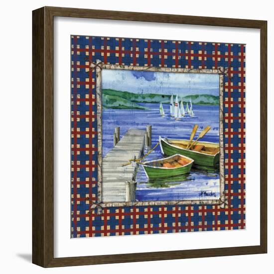 Cypress Lake I-Paul Brent-Framed Art Print
