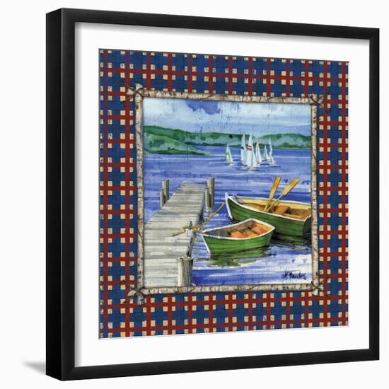 Cypress Lake I-Paul Brent-Framed Art Print