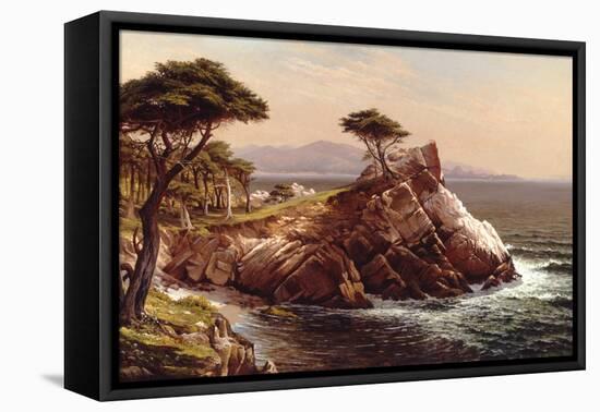 Cypress Point-Raymond D Yelland-Framed Stretched Canvas