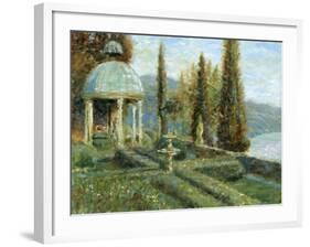 Cypress Shore-Longo-Framed Giclee Print
