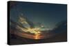 Cypress Sunrise I-Sebastien Lory-Stretched Canvas