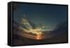 Cypress Sunrise I-Sebastien Lory-Framed Stretched Canvas