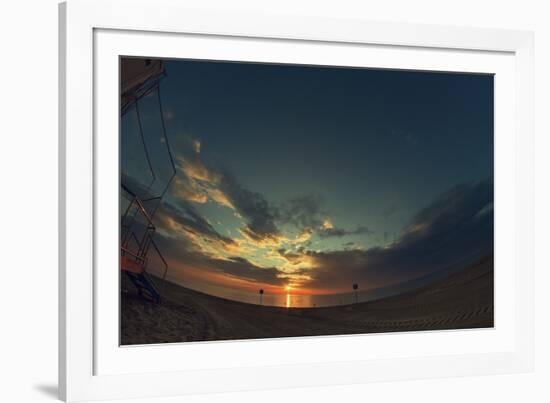 Cypress Sunrise I-Sebastien Lory-Framed Photographic Print