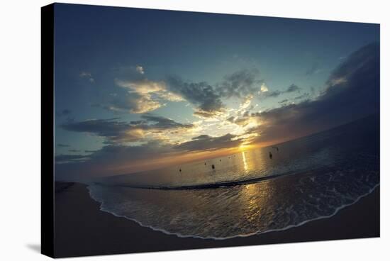 Cypress Sunrise II-Sebastien Lory-Stretched Canvas