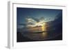 Cypress Sunrise II-Sebastien Lory-Framed Photographic Print