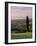 Cypress Tree and Countryside Near Val D'Asso, Tuscany, Italy, Europe-Patrick Dieudonne-Framed Photographic Print