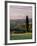 Cypress Tree and Countryside Near Val D'Asso, Tuscany, Italy, Europe-Patrick Dieudonne-Framed Photographic Print