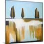 Cypress Trees-Ana Bianchi-Mounted Giclee Print