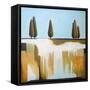 Cypress Trees-Ana Bianchi-Framed Stretched Canvas