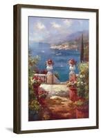 Cypress Vista-Peter Bell-Framed Art Print