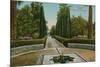 Cypress Walk, Alcazar, in Seville, Spain. Postcard Sent in 1913-French Photographer-Mounted Giclee Print