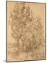 Cypresses, 1889 by Vincent Van Gogh-Vincent van Gogh-Mounted Giclee Print