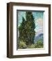 Cypresses, 1889-Vincent Van Gogh-Framed Art Print