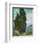 Cypresses, 1889-Vincent Van Gogh-Framed Art Print