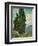 Cypresses. 1889-Vincent van Gogh-Framed Premium Giclee Print