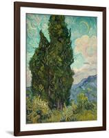 Cypresses I-Vincent van Gogh-Framed Art Print