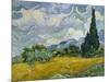 Cypresses II-Vincent van Gogh-Mounted Art Print